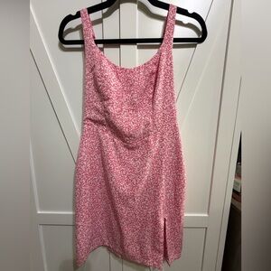 Abercrombie & Fitch Pink Floral Mini Dress